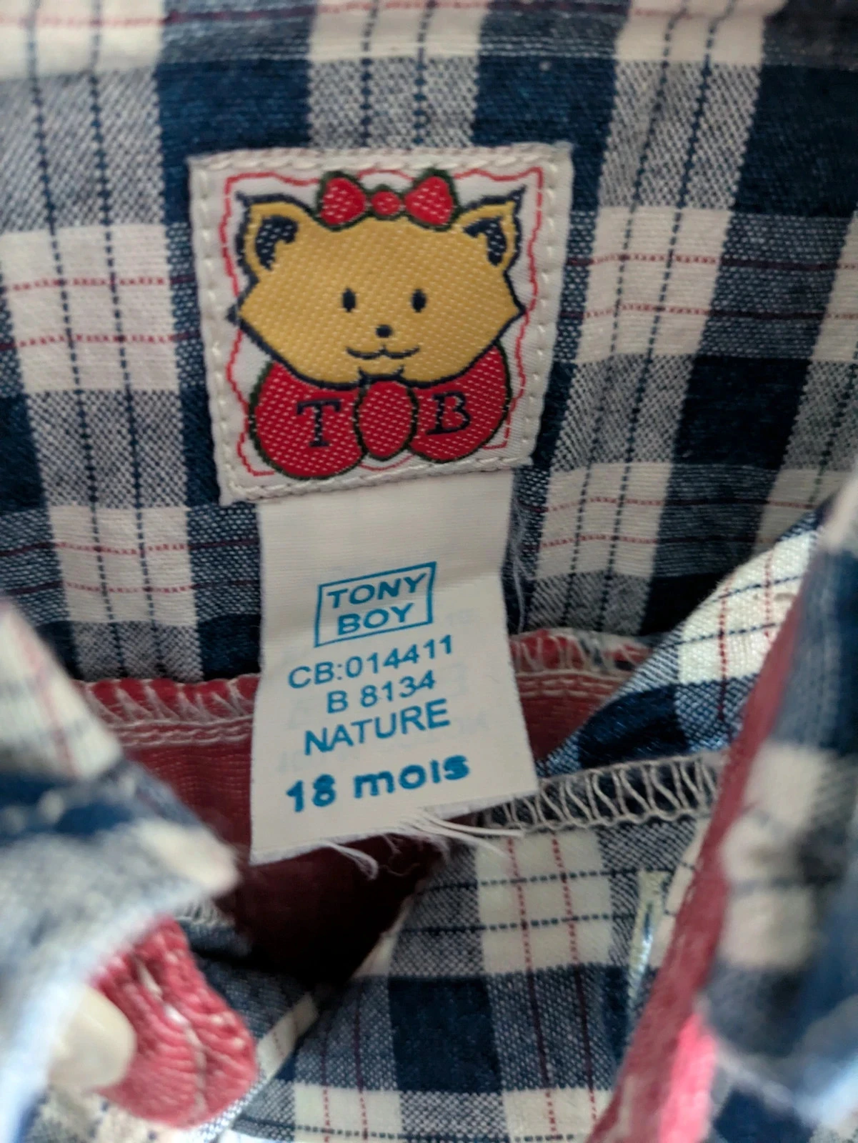 Chemise manches courtes 18 mois – photo 3